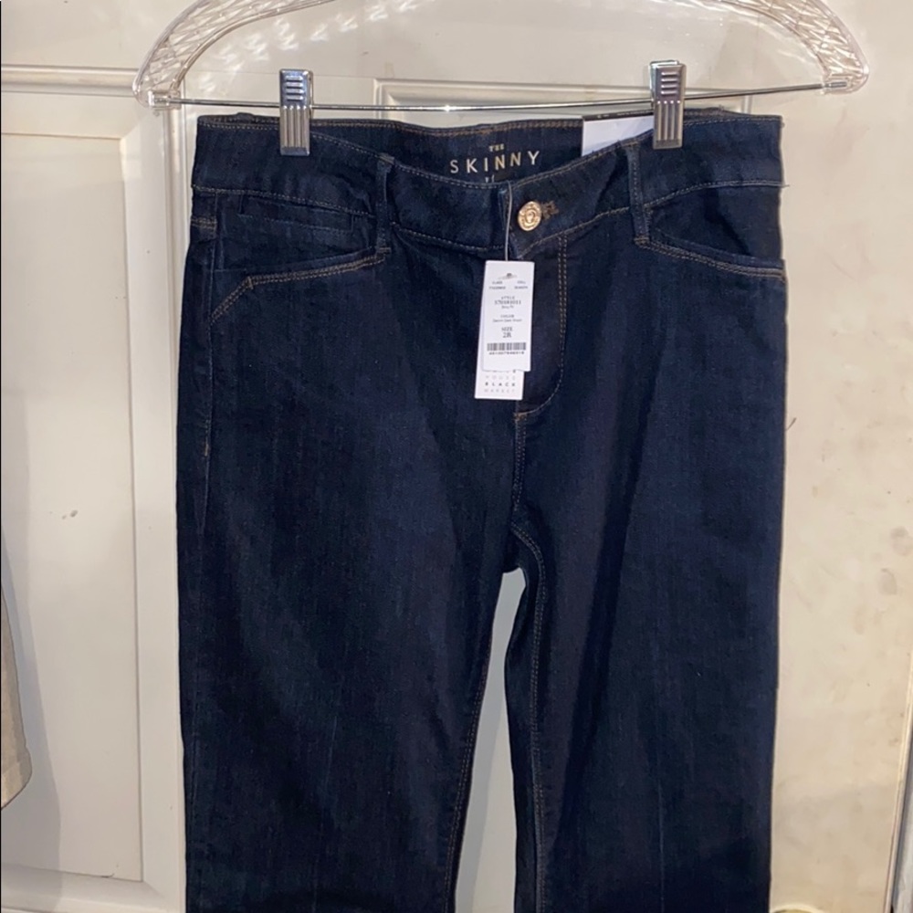 New White House Black Market Skinny Flare Jeans